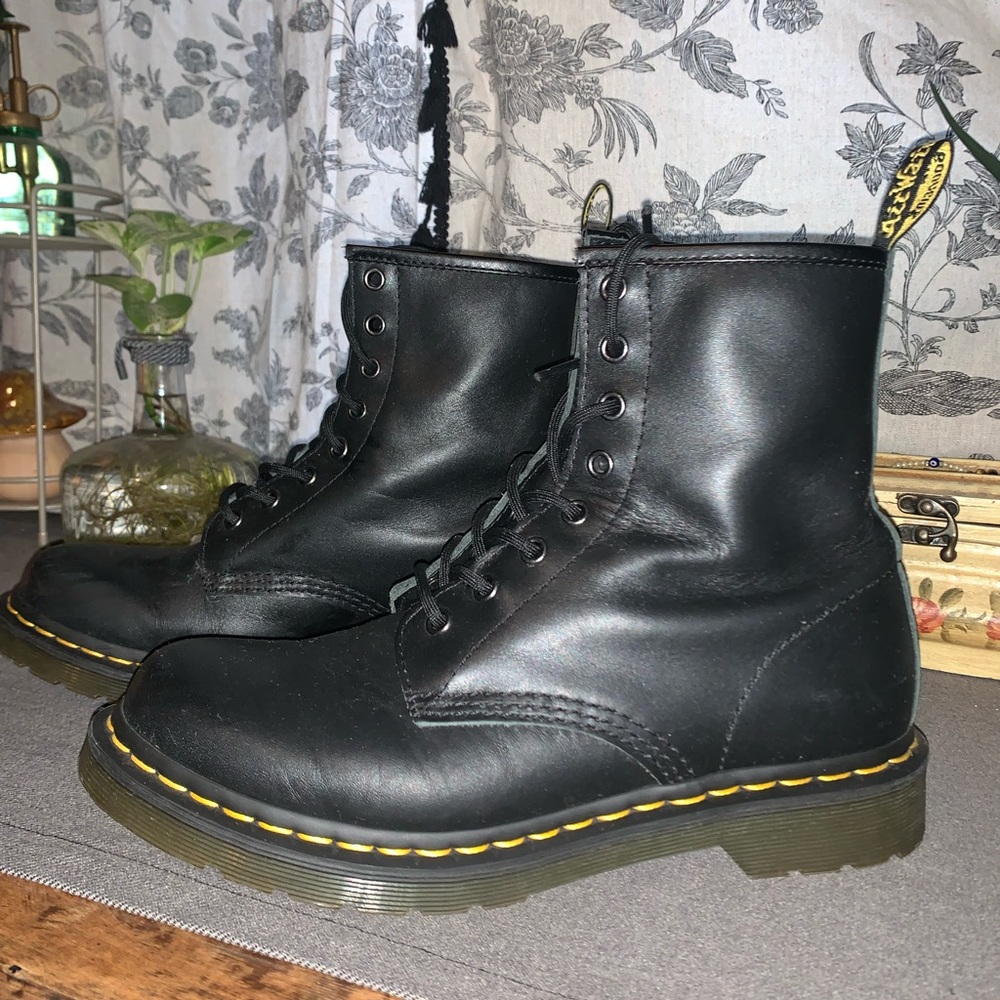 Dr. Martens 1460 Combat Boots in women’s.